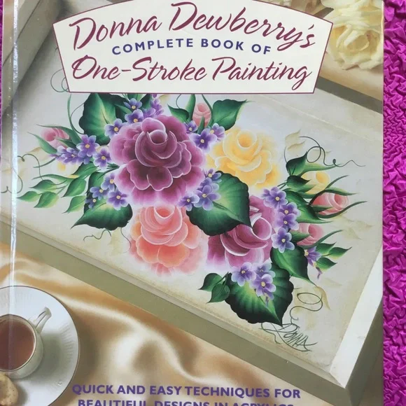 💖See new listing💝Donna Dewberry’s Complete Book of One Stroke Painting Hardcover - Picture 2 of 4